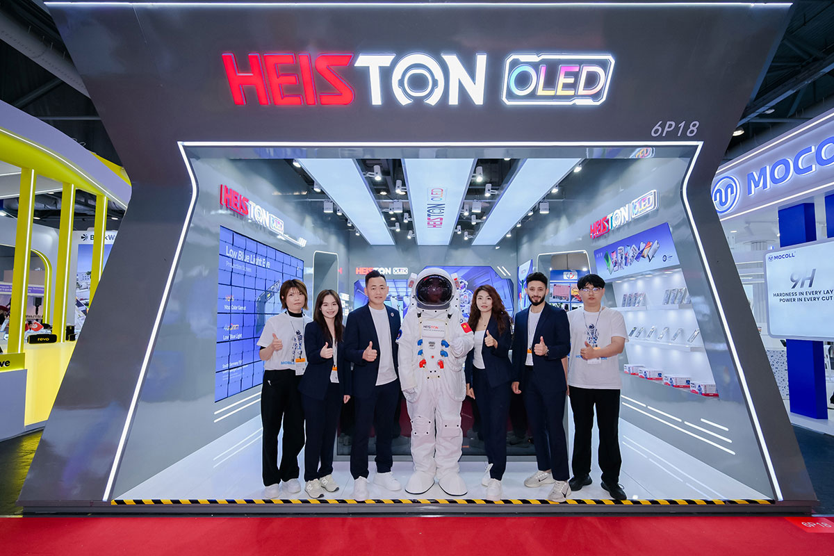 HEISTON made its debut at the Hong Kong Spring Electronics Fair, further expanding its global market presence.